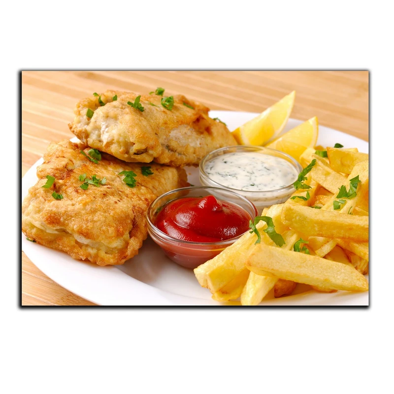 تابلو شاسی بکلیت طرح فست فود بورک مدل SH-s1053