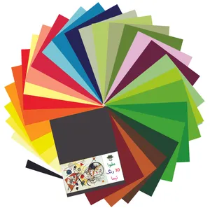 مقوا رنگی تیما کد 005 سایز 20x30 سانتی متر بسته 30 عددی