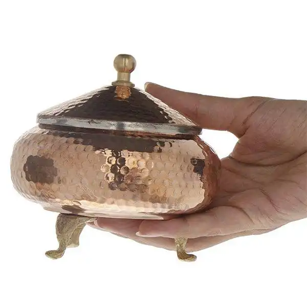 شکلات خوری مسی مدل سفینه ای کد ZH226