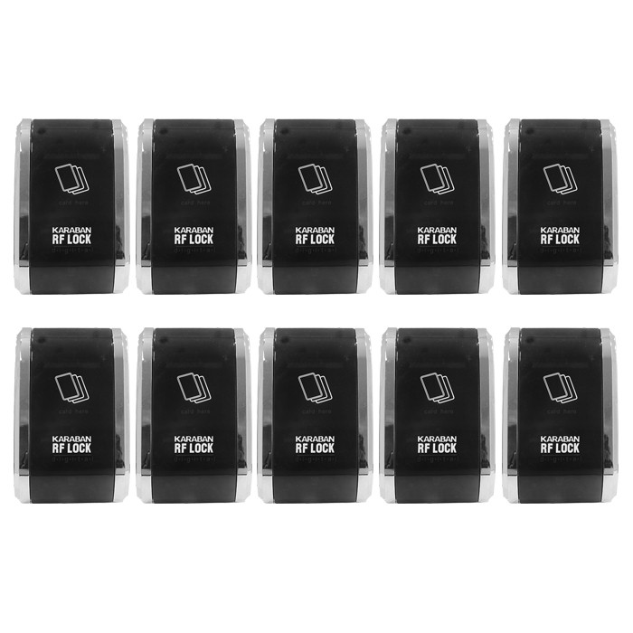 قفل باشگاهی کارابان مدل KCL-5005 بسته 10 عددی