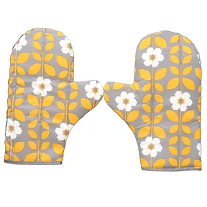 دستکش فر مدل گلبرگ بسته ۲ عددی