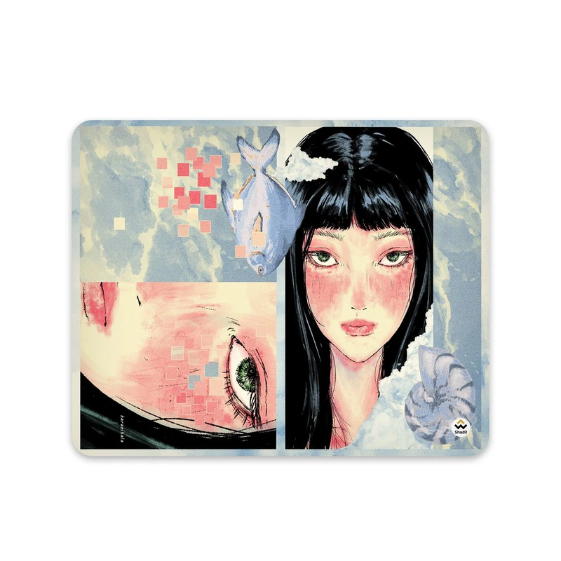 ماوس پد شادیت مدل دختر کد235 سایز 24*19 سانتی متر