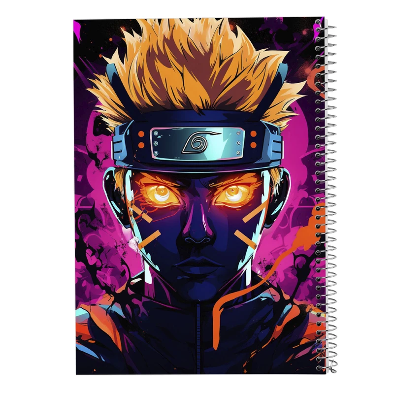 دفتر نت موسیقی 50 برگ مدوپد مدل Naroto کد DF11233