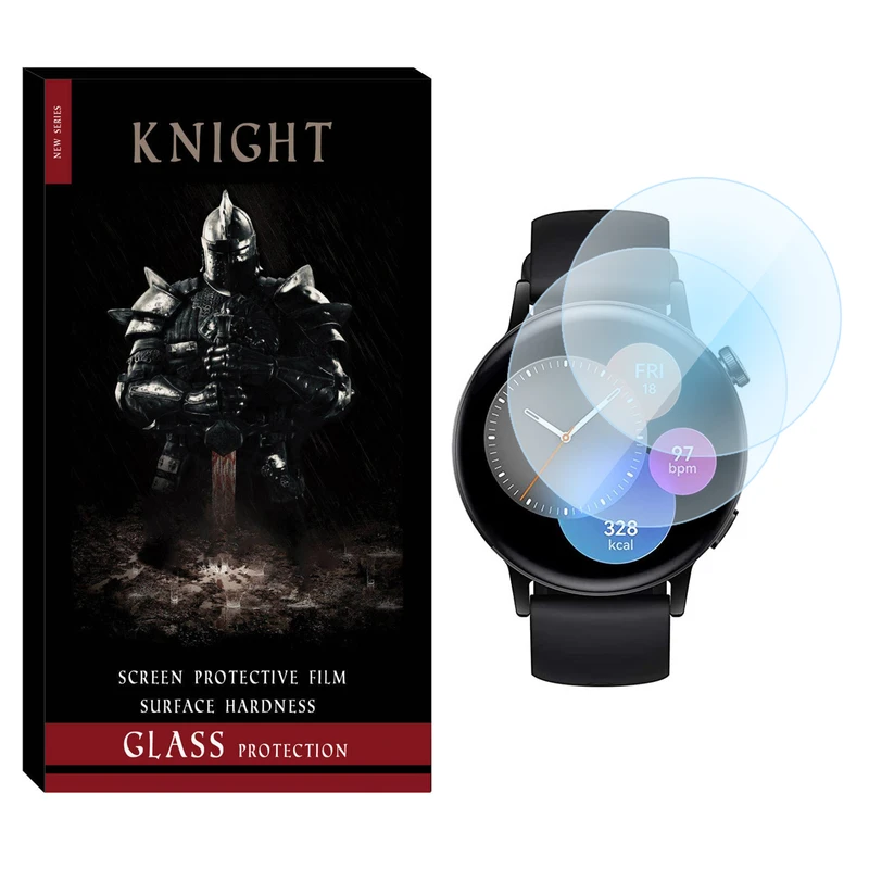 محافظ صفحه نمایش شیشه‌ای نایت مدل SH-KT مناسب برای ساعت هوشمند هوآوی Watch GT3 42mm بسته دو عددی
