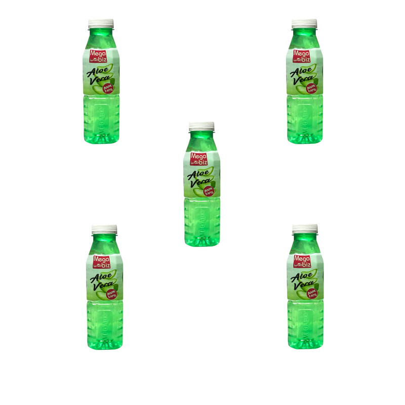 نوشیدنی آلوئه ورا مگابیز - 0.5 میلی لیتر بسته 5 عددی
