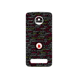 MAHOOT Programming 1 Cover Sticker for Motorola Moto Z Play