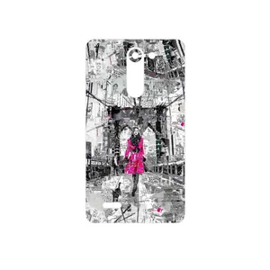 MAHOOT Collage of Catwalk Bridge Cover Sticker for LG L Bello