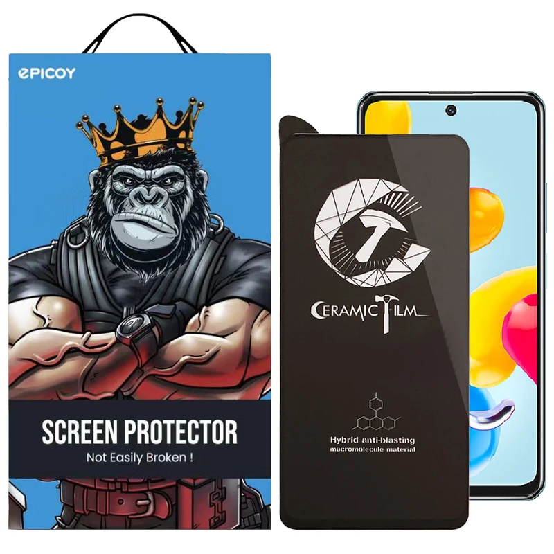 محافظ صفحه نمایش سرامیکی اپیکوی مدل CR7 مناسب برای گوشی موبایل شیائومی Redmi Note 11 5G (China)/Poco M4 Pro 5G/Redmi Note 11T 5G/Redmi Note 11S 5G