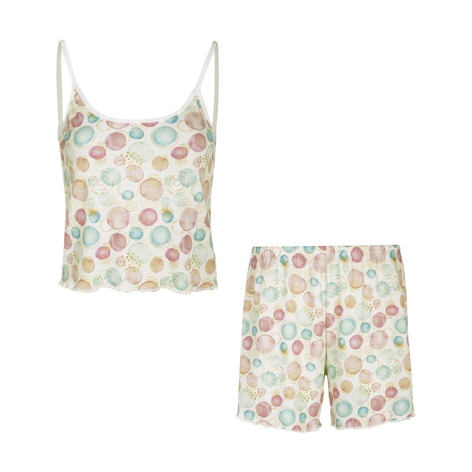 ست تاپ و شلوارک زنانه ناتوسا مدل NT816-3 -  - 3