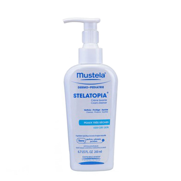 کرم مرطوب کننده موستلا مدل Stelatopia حجم 200 میلی لیتر