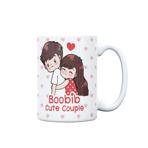 ماگ مدل عروسکی طرح عشق کد 687