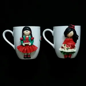 ماگ سرامیکی مدل شب یلدا کد L632 مجموعه 2 عددی