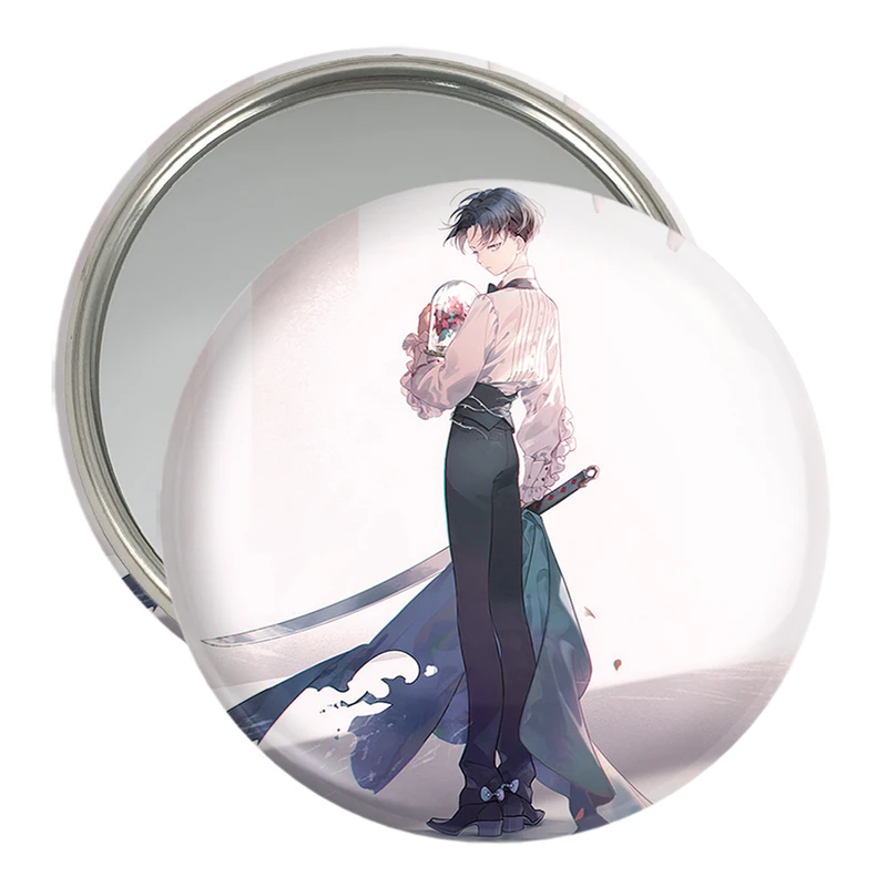 آینه جیبی خندالو مدل لیوای انیمه اتک آن تایتان Attack on Titan  کد 18611