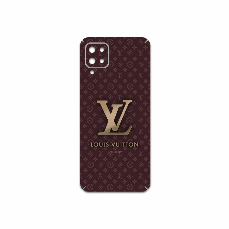 برچسب پوششی ماهوت مدل LOUIS-VUITTON-Logo مناسب برای گوشی موبایل سامسونگ Galaxy A12 Nacho