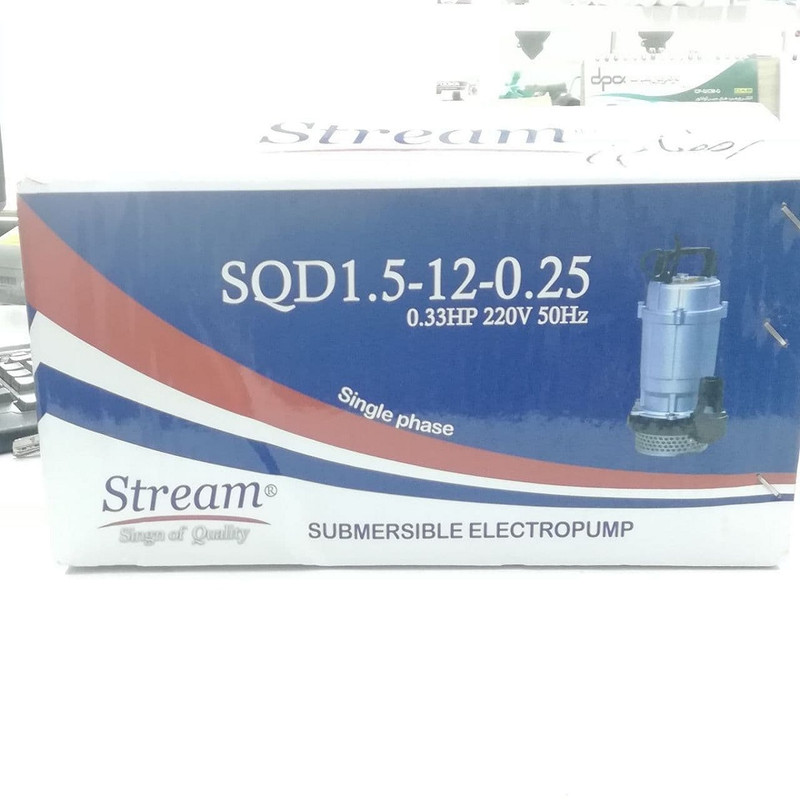 پمپ کفکش استریم مدل SQD 1.5-12-0.25