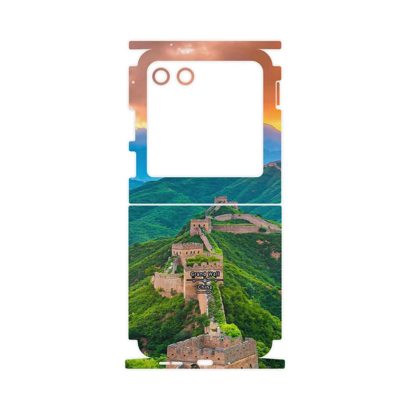 برچسب پوششی ماهوت مدل China Grand Wall-FullSkin مناسب برای گوشی موبایل موتورولا Razr 40 Ultra