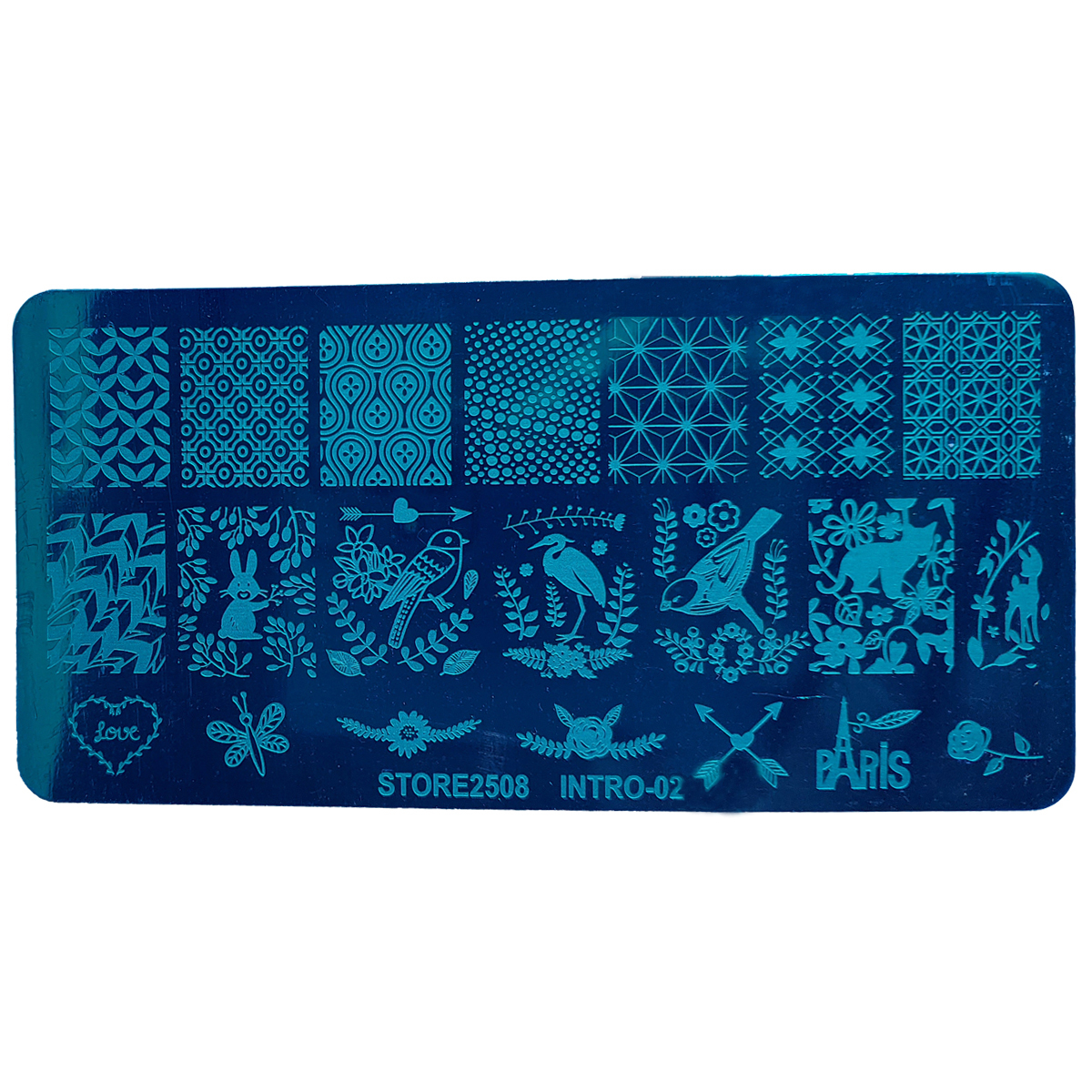 شابلون طراحی ناخن مدل  STORE 2508 INTRO-02