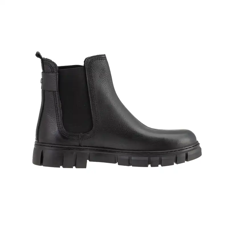 نیم بوت زنانه مدل چرمی ساده