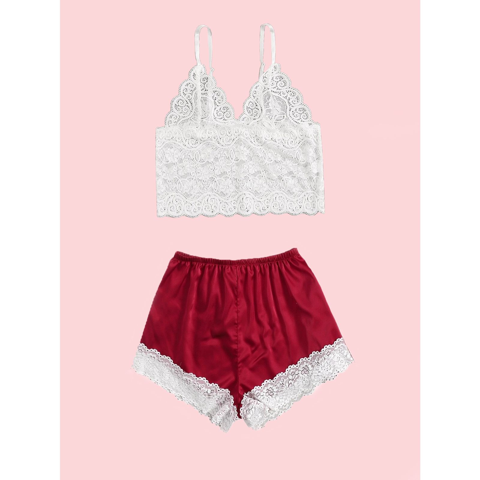 لباس خواب زنانه تویین مدل T-901-55 - - 4