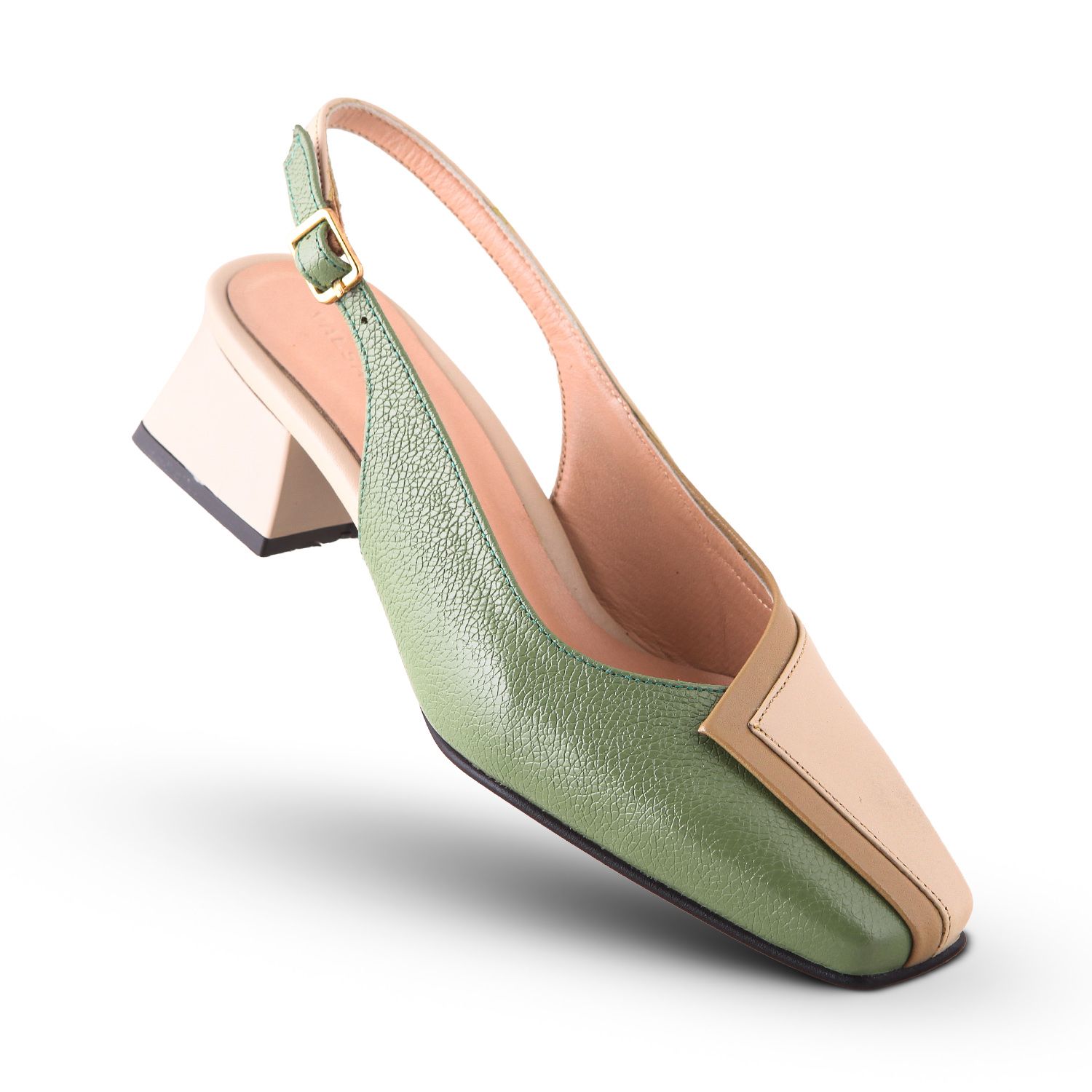 کفش زنانه چرم یلسان مدل آنه مور کد MC-650-saz -  - 2