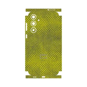 MAHOOT Yellow Snake Skin-FullSkin Cover Sticker for Samsung Galaxy A35