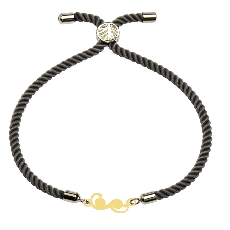 دستبند طلا 18 عیار زنانه الن نار مدل پيچک کد ELN100201
