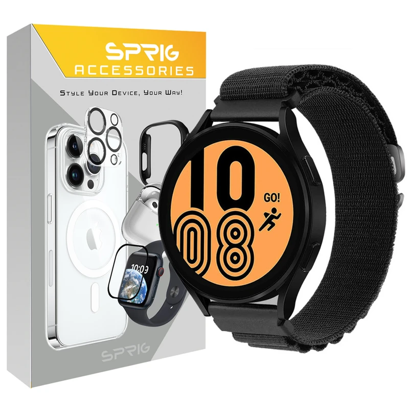 بند اسپریگ مدل Loop Alpine مناسب برای ساعت هوشمند سامسونگ Galaxy Watch 42mm / Watch Active 40mm / Watch Active 2 40mm / Watch Active 2 44mm / Watch 3 41mm
