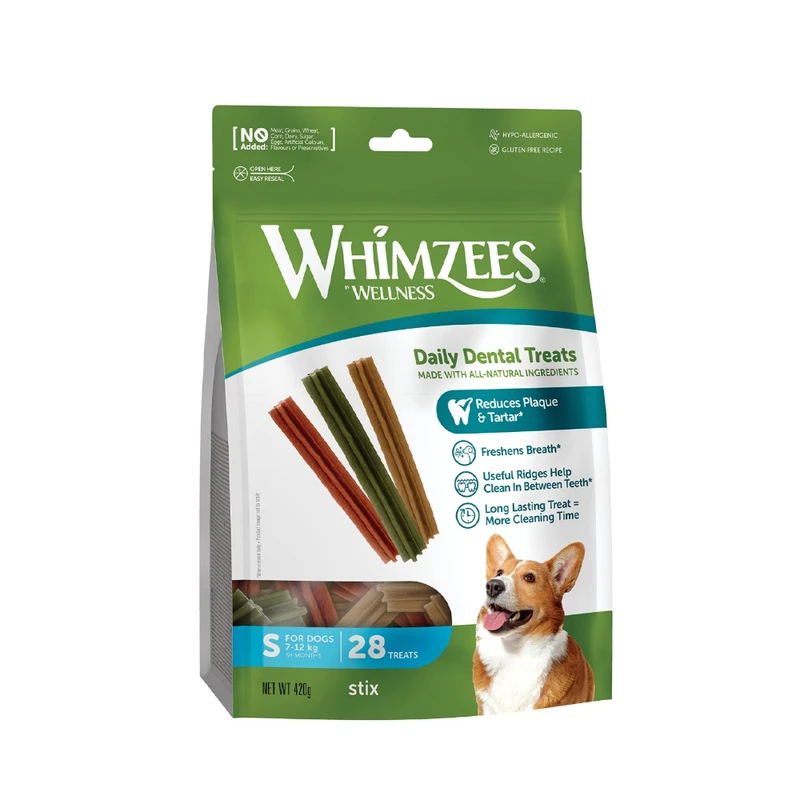 تشویقی سگ ویمزس مدل Stix Small طعم مرغ وزن ۴۶۰ گرم