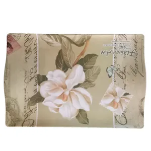 سینی مدل گلدار کوچک 0001
