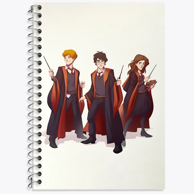 دفتر لغت 50 برگ خندالو طرح هری پاتر (Harry Potter) کد N2462