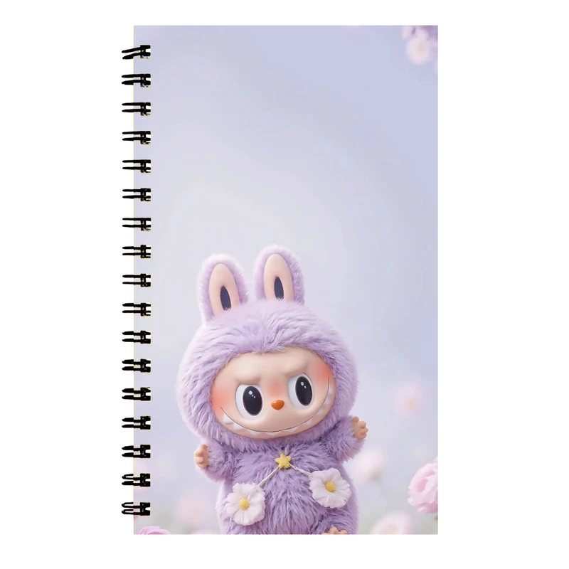 دفتر نت موسیقی 40 برگ طرح لابوبو کد 872