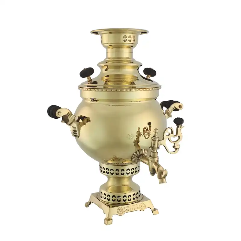 سماور زغالی عبدی مدل کلاسیک ظرفیت 3.5 لیتر