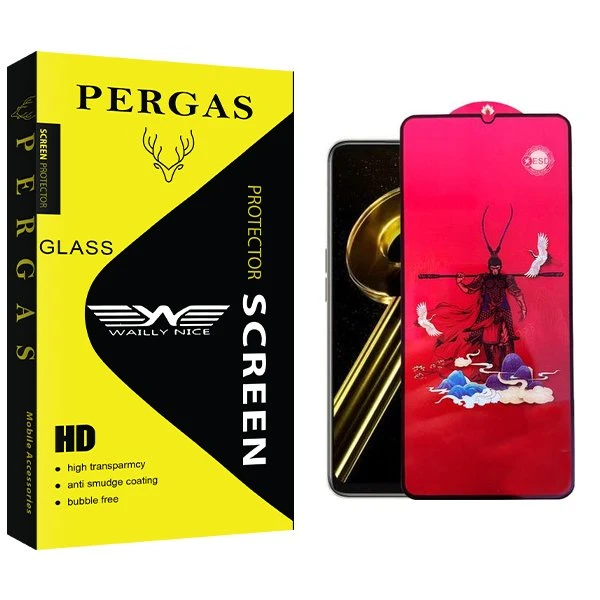 محافظ صفحه نمایش وایلی نایس مدل Pergas king مناسب برای گوشی موبایل ریلمی 9i 5G