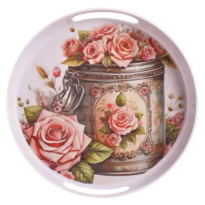 سینی مهروز مدل 917 طرح گل