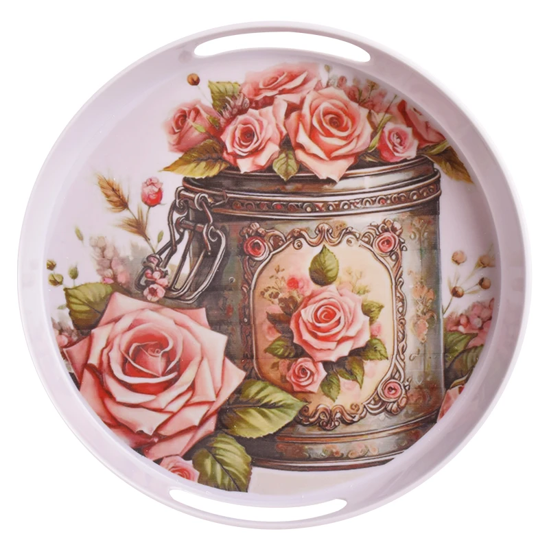 سینی مهروز مدل 917 طرح گل