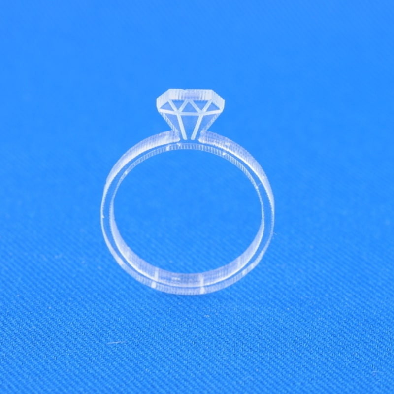 انگشتر دخترانه مدل الماس