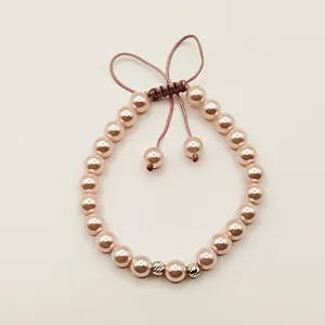 دستبند نقره مدل نارگل