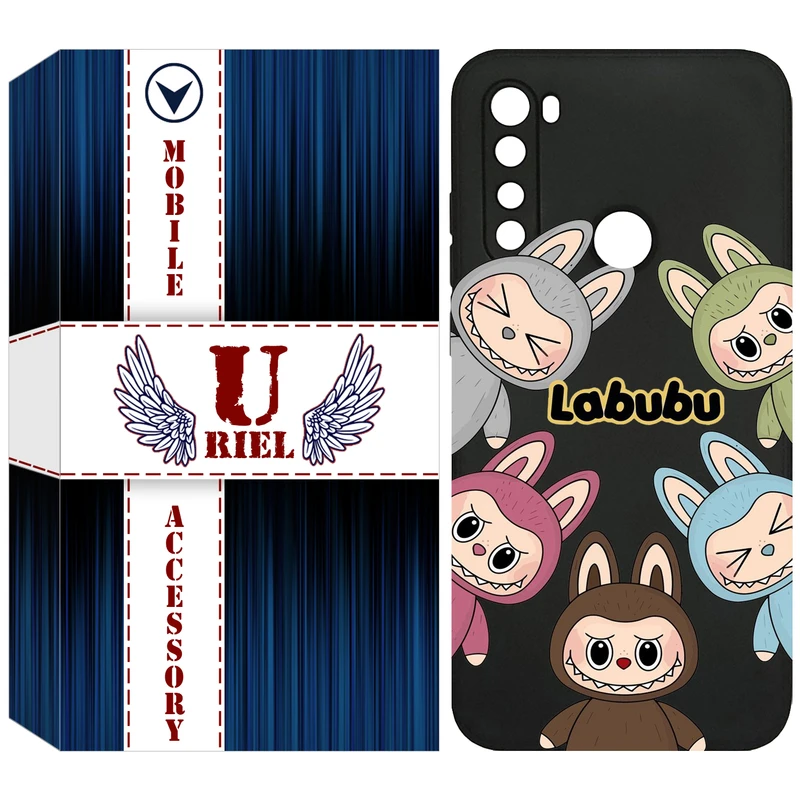 کاور یوریل مدل KSH کد 102 طرح عروسک لبوبو مناسب برای گوشی موبایل شیائومی Redmi Note 8