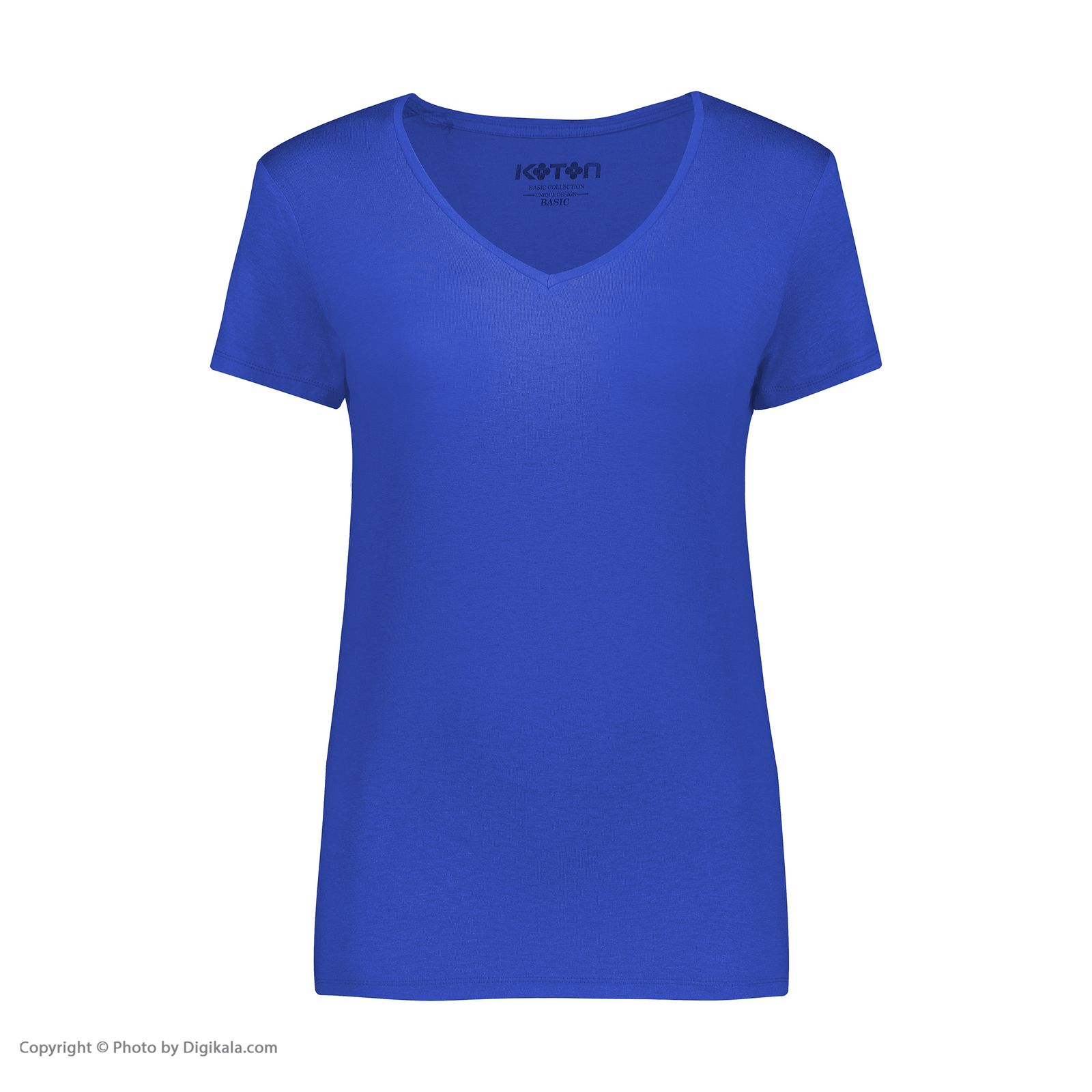 تی شرت زنانه کوتون مدل 0YAK13640OK-Blue -  - 2