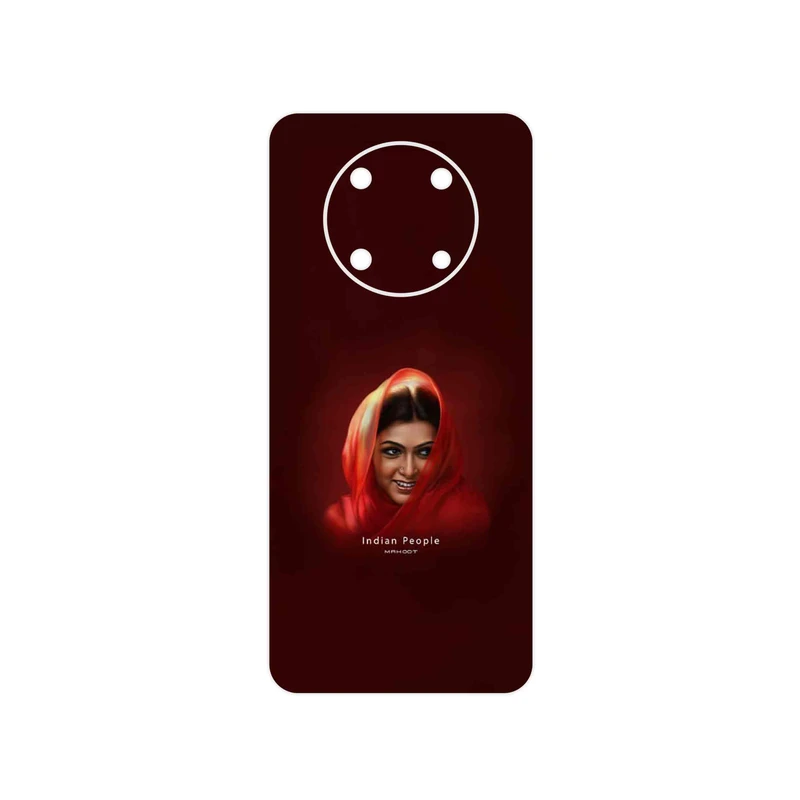 برچسب پوششی ماهوت مدل Portrait of an Indian Woman مناسب برای گوشی موبایل هوآوی Nova Y90