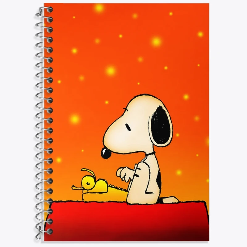 دفتر لغت 50 برگ خندالو طرح اسنوپی کد F2200