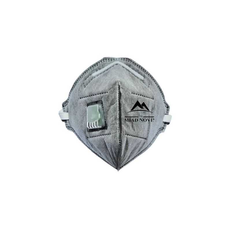 ماسک تنفسی میعاد نوین مدل  6 لایه فیلتر دار N95 بسته 360عددی