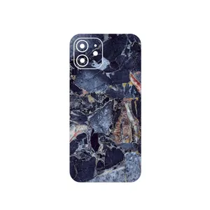 MAHOOT Broken black marble Cover Sticker for Apple iPhone 12