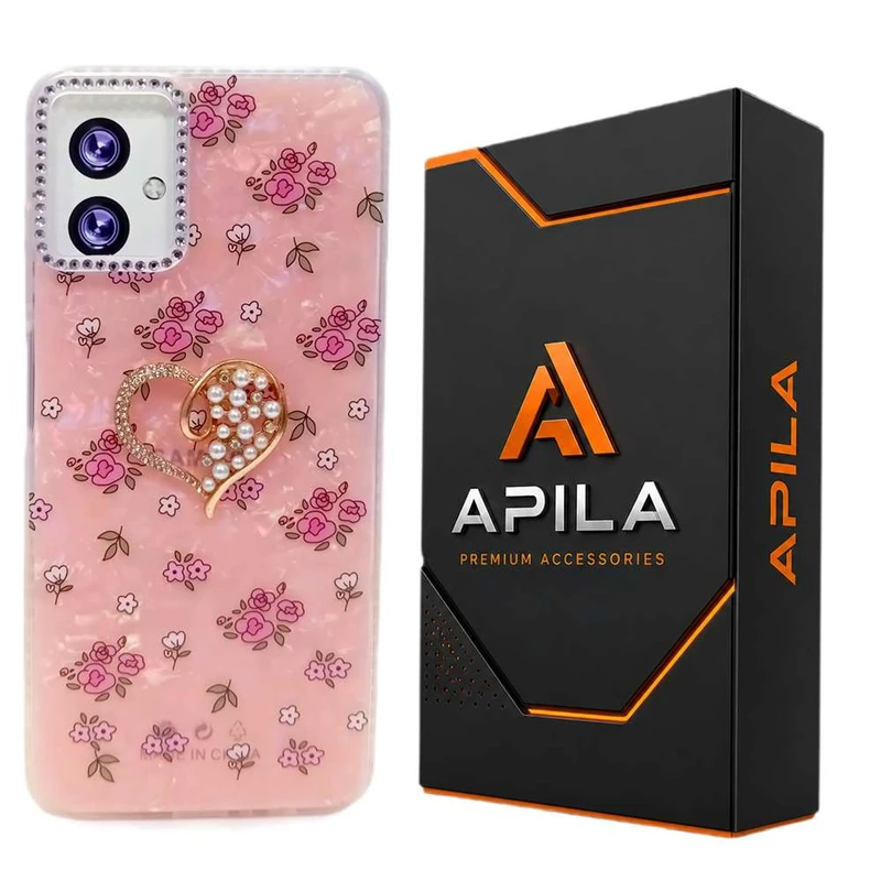 کاور اپیلا مدل یخی طرح دار مناسب برای گوشی موبایل سامسونگ Galaxy A06