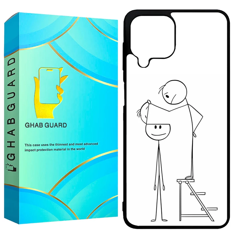 کاور قاب گارد طرح بی مخ مدل GCHPA224 مناسب برای گوشی موبایل سامسونگ Galaxy A22 4G / M22 4G / M32 4G