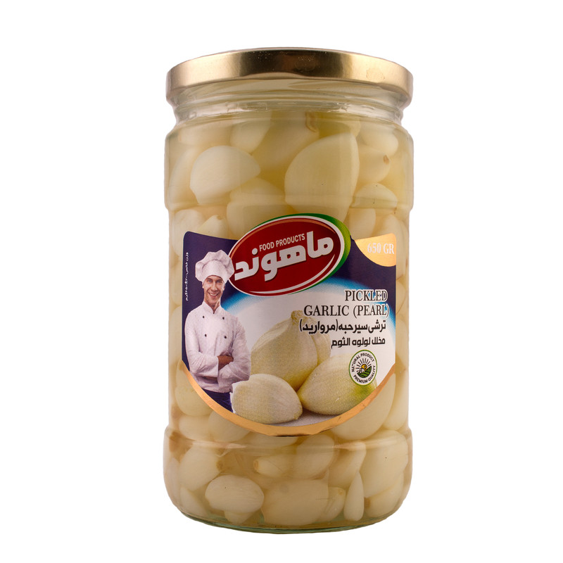 ترشی سیر مروارید ماهوند - 650 گرم