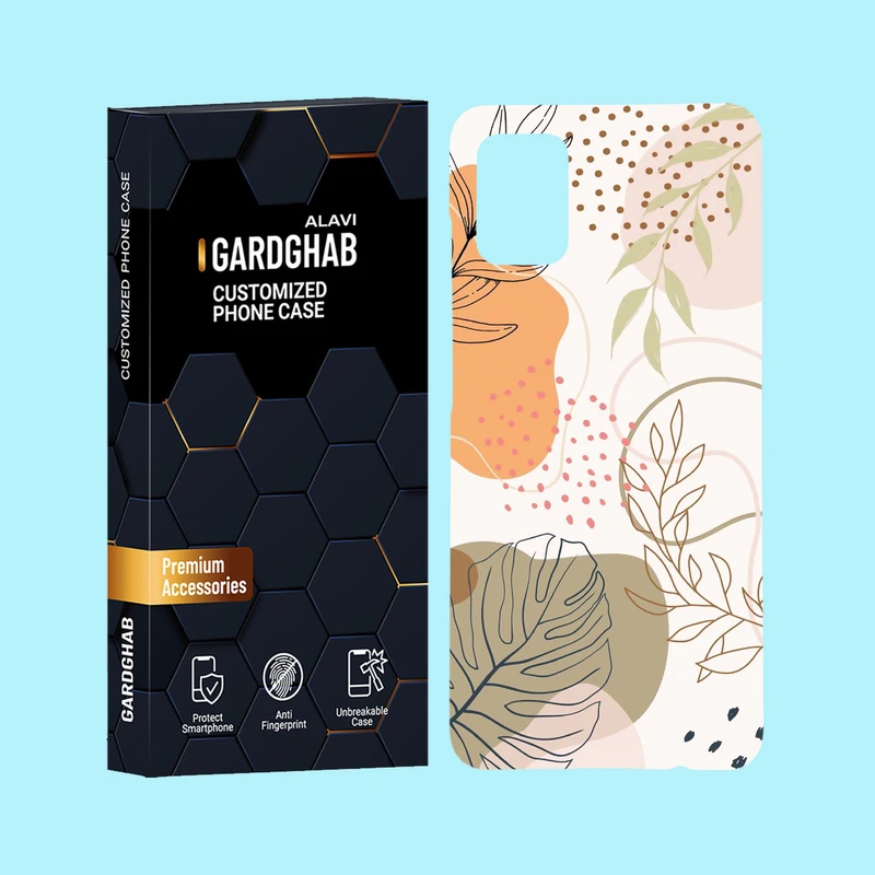 کاور گارد قاب علوی مدل برگ مناسب برای گوشی موبایل سامسونگ Galaxy A51 4G