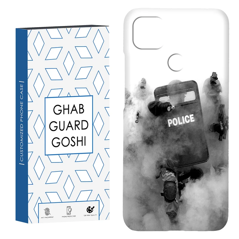 کاور قاب گارد گوشی طرح police کد Dimo-136 مناسب برای گوشی موبایل شیائومی Redmi 10A / Redmi 9C / Poco C31