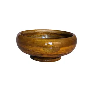 کاسه چوبی کد F12