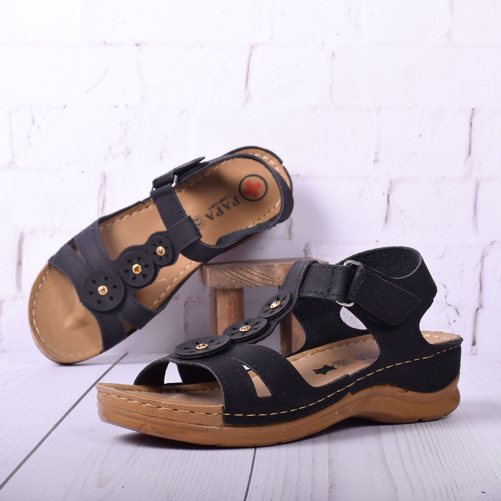 صندل زنانه پاپا مدل BK.2498 -  - 9